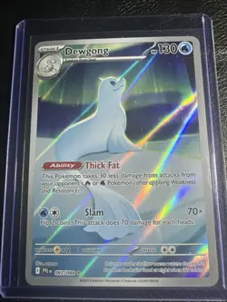 Dewgong 97/94 Illustration Rare Pokemon Phantasmal Flames English NM - Image 1