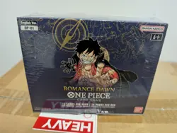 Bandai One Piece TCG: OP01 Romance Dawn White Bottom Booster Box - Brand New 811039038205 - Image 1