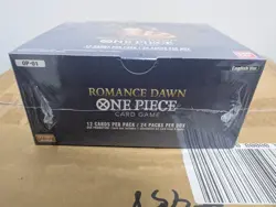 Bandai One Piece TCG: OP01 Romance Dawn White Bottom Booster Box - Brand New 811039038205 - Image 3