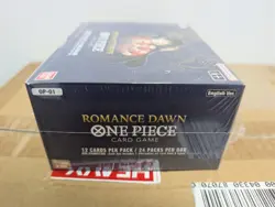 Bandai One Piece TCG: OP01 Romance Dawn White Bottom Booster Box - Brand New 811039038205 - Image 4