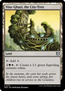 Vitu-Ghazi, the City-Tree - Near Mint MTG Commander: Wilds of Eldraine - Image 1