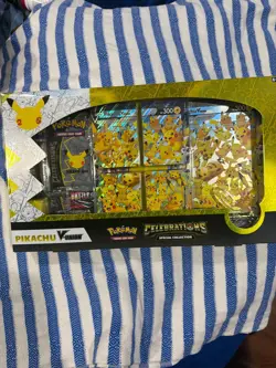 Pokemon TCG: Celebrations Special Collection Box [Pikachu V-Union, 50 Cards]... - Image 1