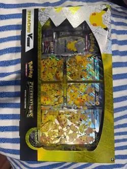 Pokemon TCG: Celebrations Special Collection Box [Pikachu V-Union, 50 Cards]... - Image 2