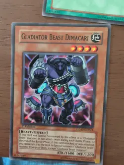 GLAS-EN024 Gladiator Beast Secutor Yu-Gi-Oh Card 1st Edition And Others Lot - Image 4