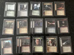 LOTR Lord Of The Rings TCG Foil Card lot - Decipher - Image 2