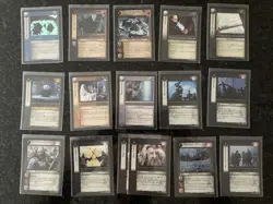 LOTR Lord Of The Rings TCG Foil Card lot - Decipher - Image 3