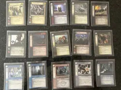 LOTR Lord Of The Rings TCG Foil Card lot - Decipher - Image 4