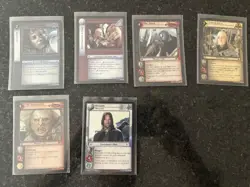 LOTR Lord Of The Rings TCG Foil Card lot - Decipher - Image 5