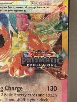 New Flareon EX 014/131 Prismatic Evolutions SEALED & STAMPED Promo Pokemon TCG - Image 3