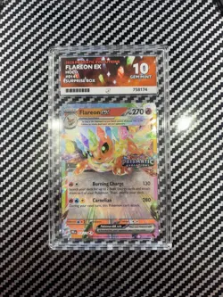 Flareon Ex 014/131 ACE 10 Stamped Promo Prismatic Evolutions Pokemon TCG Gem 💎 - Image 1