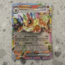 Flareon ex 014/131 - Double Rare - Prismatic Evolutions - Pokemon TCG - NM/M - Image 1