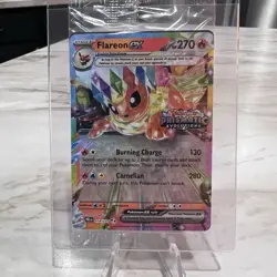 Flareon ex 014/131 Prismatic Evolutions Stamped Sealed Promo Pokemon TCG - Image 1