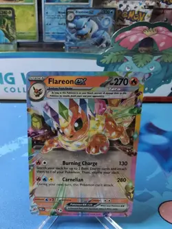 Flareon ex 014/131 Double Rare - Prismatic Evolutions Pokemon TCG - NM - Image 1