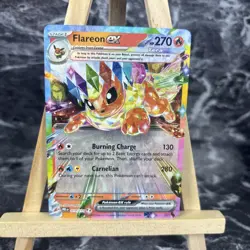 Pokemon TCG Flareon EX Prismatic Evolutions Card 014/131 NM - Image 1