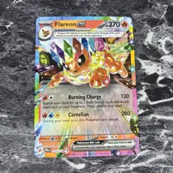 Pokemon TCG Flareon EX Prismatic Evolutions Card 014/131 NM - Image 3