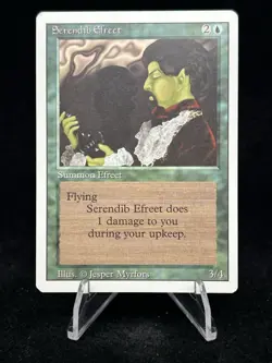 SERENDIB EFREET Revised Edition 1994 Magic The Gathering MTG CCG TCG 🔥Rare🔥 - Image 1