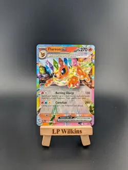 Pokemon TCG Flareon EX Prismatic Evolutions Card 014/131 - Image 1