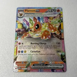 Pokemon TCG, Flareon Ex 014/131 - Prismatic Evolutions - Image 1