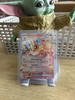Pokemon TCG - Flareon EX 014/131 Prismatic Evolutions NM - Image 1