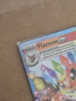 Pokemon TCG Flareon EX Prismatic Evolutions Card 014/131 Stamped Sealed #2 - Image 5