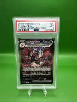 2024 POKEMON PAF EN CHARIZARD ex SPECIAL ILLUSTRATION RARE PSA #234 MINT PSA 9 - Image 1