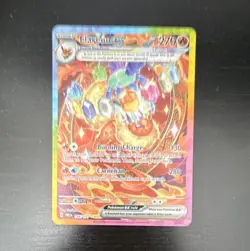 Flareon ex Sv: Prismatic Evolutions 146/131 SIR Full Art Holo Eng 270HP - Image 1