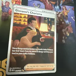 Pokemon TCG Giovanni’s Charisma 204/165 Full Art SIR SV151 NM/Mint - Image 2