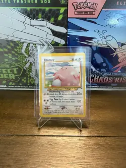 Pokemon TCG Chansey 31/105 *Yuka artwork* Neo Destiny English 90 HP - Image 1