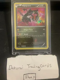 2012 Pokemon Rayquaza 128/124 Secret Rare – Dragons Exalted – NM/M - Image 1