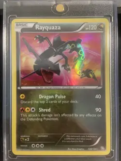 2012 Pokemon Rayquaza 128/124 Secret Rare – Dragons Exalted – NM/M - Image 2