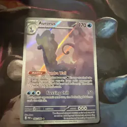 Pokemon TCG Perfect Order - Aurorus illustration Rare 92/88 - Image 1