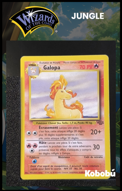 Carte Pokemon Galopa 44/64 Edition 2 Ed 2 Jungle Wizards 7 - Image 1