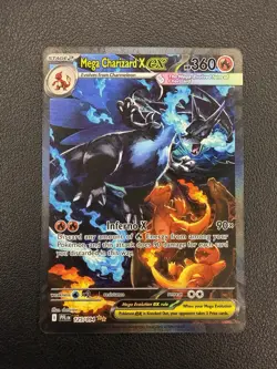 Mega Charizard X Ex - SIR - 125/094 Phantasmal Flames - NM - Pokemon TCG - Image 1