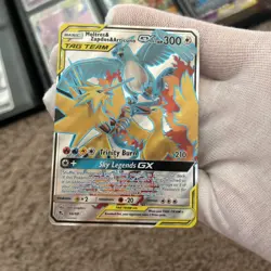 MINT CONDITION Moltres Zapados Articuno GX Tag Team #66/68 Pokemon - Image 1