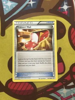 Pokemon Trainers’ Mail 92/108 - XY Roaring Skies - Non Holo - Played - Image 1