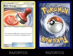 RESET STAMP 206/236 UC UNIFIED MINDS POKEMON NM/M - Image 4