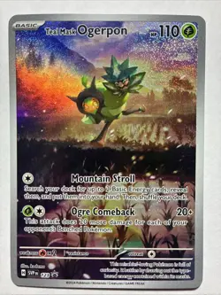Teal Mask Ogerpon 123 Holo Promo Scarlet & Violet Promo Pokemon Holo NM - Image 1