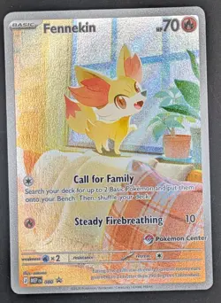 Fennekin - 080 (Pokemon Center Exclusive) 080 Me: Mega Evolution Promo Holo - Image 1