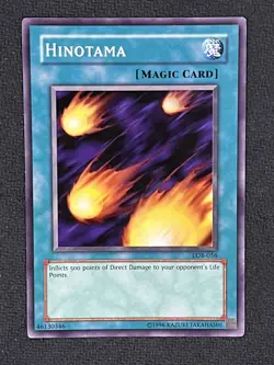 Yu-Gi-Oh! TCG Hinotama LOB-056 Unlimited Common - Image 1