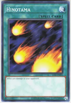 Hinotama LOB-EN056 Legend of Blue Eyes White Dragon 25th Anniversary Yu-Gi-Oh NM - Image 1