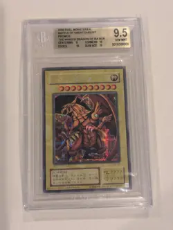 Yu-Gi-Oh The Winged Dragon Of Ra G4-03 GB Japanese Promo BGS 9.5 - Image 1