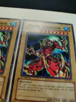4x Gogiga Gagagigo AST-001/5DS2-EN001 1st Ed/Unlimited LP/MP - Image 3