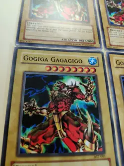 4x Gogiga Gagagigo AST-001/5DS2-EN001 1st Ed/Unlimited LP/MP - Image 5