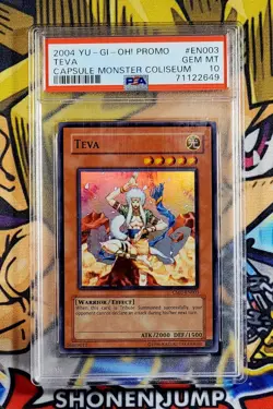 Yu-Gi-Oh! TEVA Capsule Monster Coliseum Promo CMC-EN003 PSA 10 Super GEM MINT - Image 1