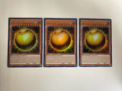 Yugioh The Winged Dragon of Ra Sphere Mode x 3 - 1st Ultra Rare NM - Free Holo A - Image 1