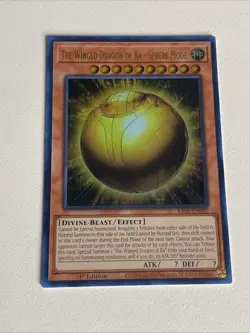 Yugioh The Winged Dragon of Ra Sphere Mode x 3 - 1st Ultra Rare NM - Free Holo A - Image 3