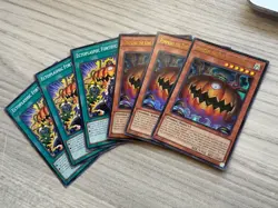 PUMPKING THE KING OF GRAVE GHOSTS / ECTOPLASTIC FORTIFICATION SET BUNDLE YUGIOH - Image 2