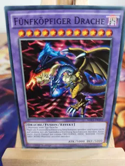Funfkopfiger Drache MIL1-DE012 Common DE NM YUGIOH - Image 1