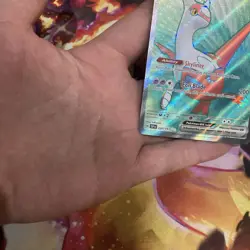 Latias ex 220/191 Surging Sparks Ultra Rare Full Art Pokemon LP Creased - Image 4