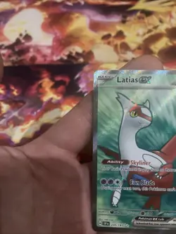 Latias ex 220/191 Near Mint Surging Sparks Ultra Rare Full Art Pokemon NM - Image 3